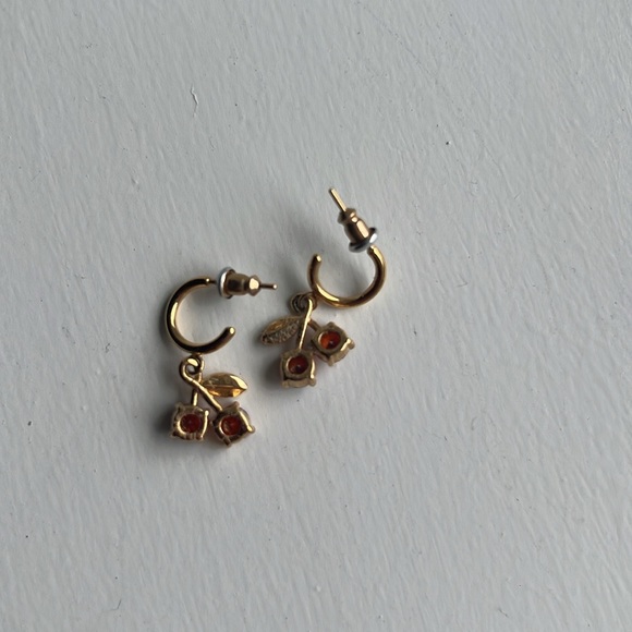 Kate spade cherry huggies earrings - Picture 4 of 6